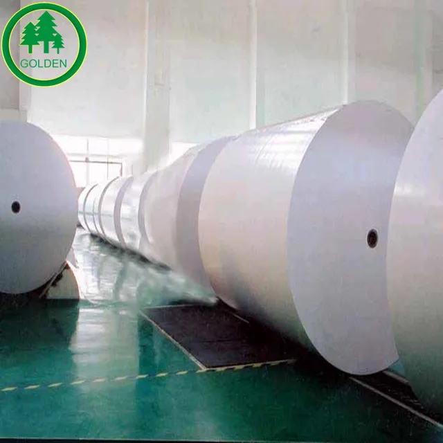 100% virgin wood pulp c2s art paper glossy couche paper matt double copper paper with low FOB price