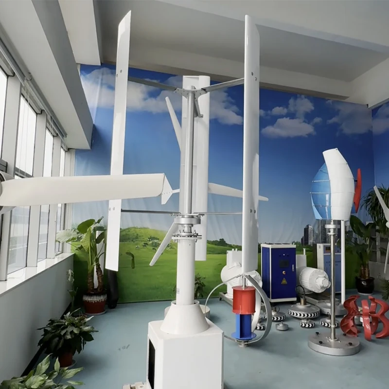 Residential 1kw 1200w Eolic Turbine Vertical Wind Power Generator for Home Use