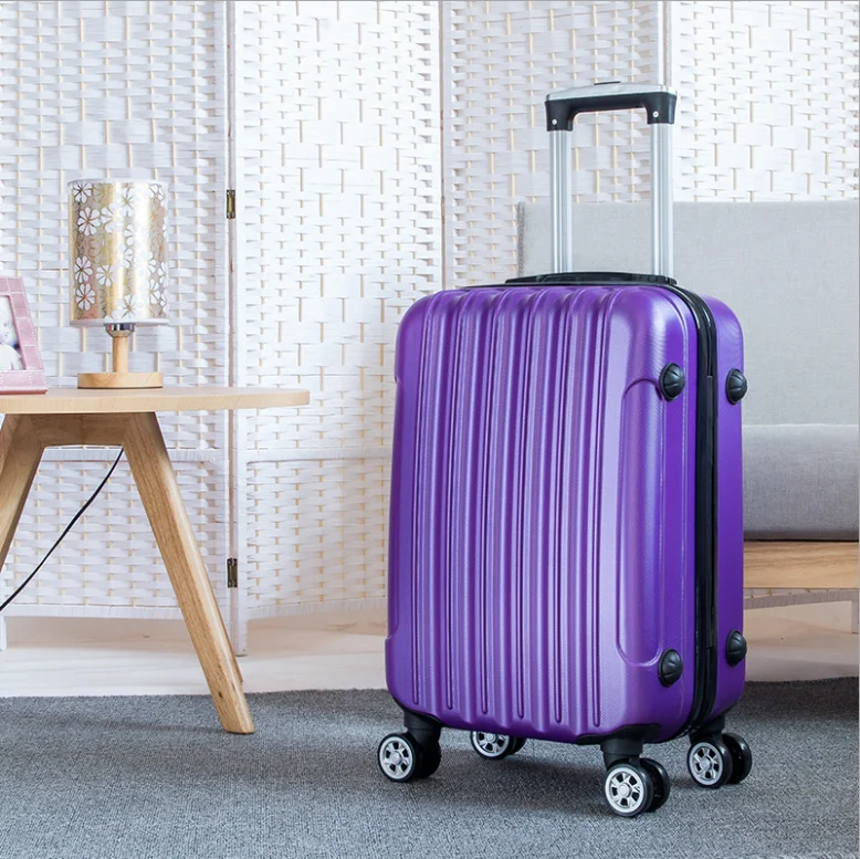cute girly luggage set laggage bag travel luggage suitcase 3pcs abs trolley luggage