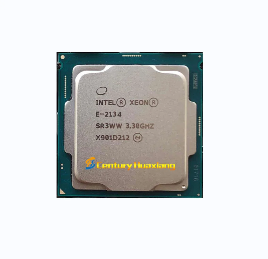 Intel  XEON CPU E-2134  3.5GHZ 71W LGA 1151 Socket  support ram DDR4 2666MHz