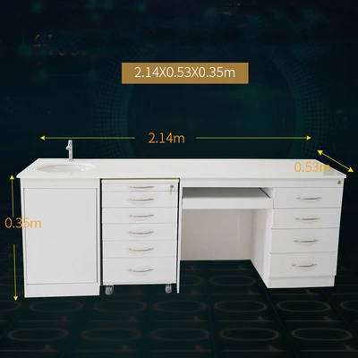 Dental Cabinet Furniture Stainless Steel Mobile Rolling Dental Clinic Cabinet Mobile Dental Cabinet