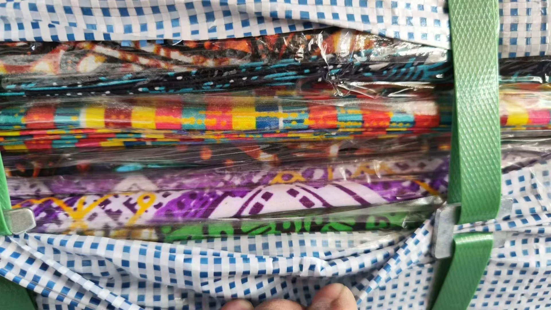 ACI Container Stock Factory Price Grade B Single African Coupon Wax Print 100% Polyester Java Ankara Pagne Hollandais 6 Yards