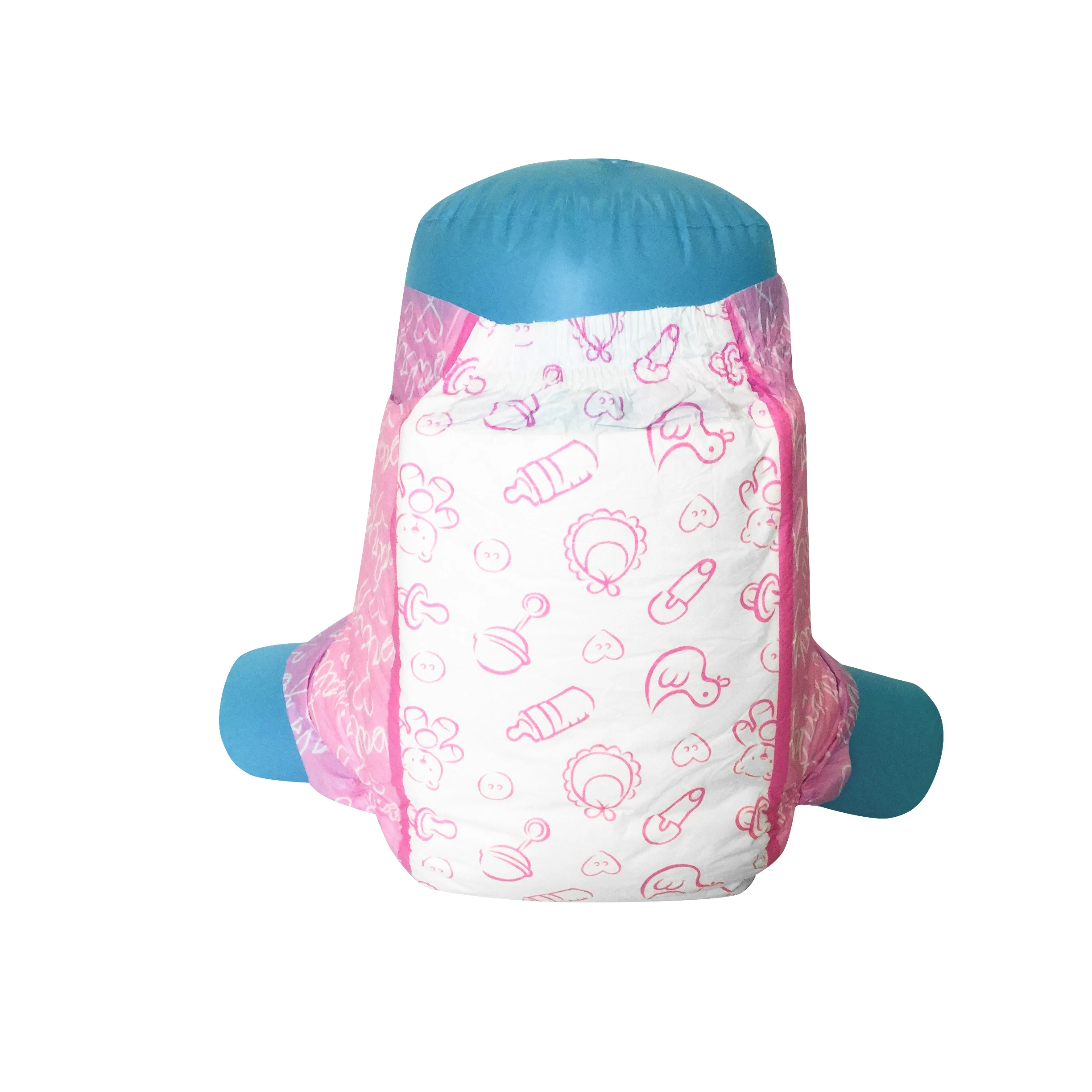 SOULUCID Oem Disposable Plain Woven Nappies Adult Diaper Factory For Incontinent Old People