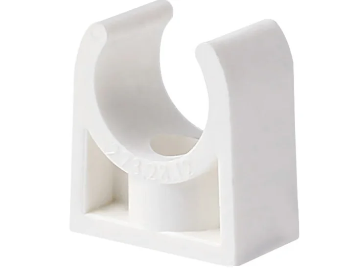 High quality PVC U-shaped pipe clamp water supply pipe fittings