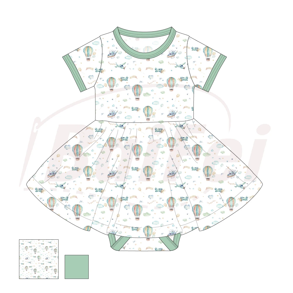 New Born Baby Clothes Printed 95% Bamboo 5% Spandex Jumpsuit Knitted Infant Sleepsuit Newborn Baby Clothes Bamboo Pajamas