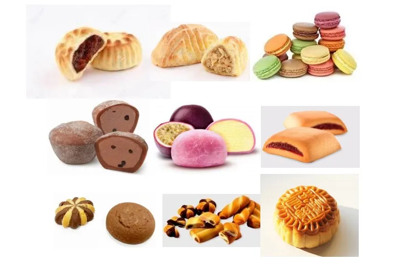 Factory  Price Moon Cake Making Machine For Business Use Multifunctional  Mooncake Production Line Encrusting Machine