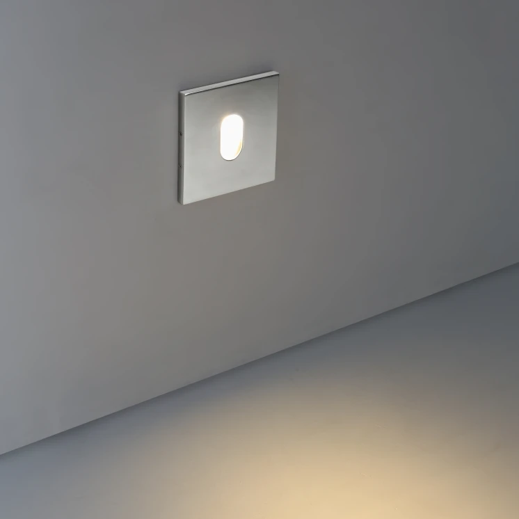 modern durable recessed mounted led stair wall light
