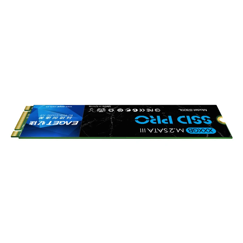 EAGET NGFF M2 SSD SATA  Disk 2280 Internal Solid State Drives Shockproof HDD for Ultrabook Laptop PC 128GB-1TB