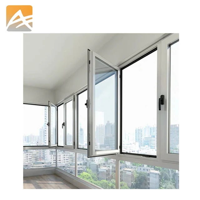 
New design aluminium window sections single glazed aluminum windows aluminium casement window 