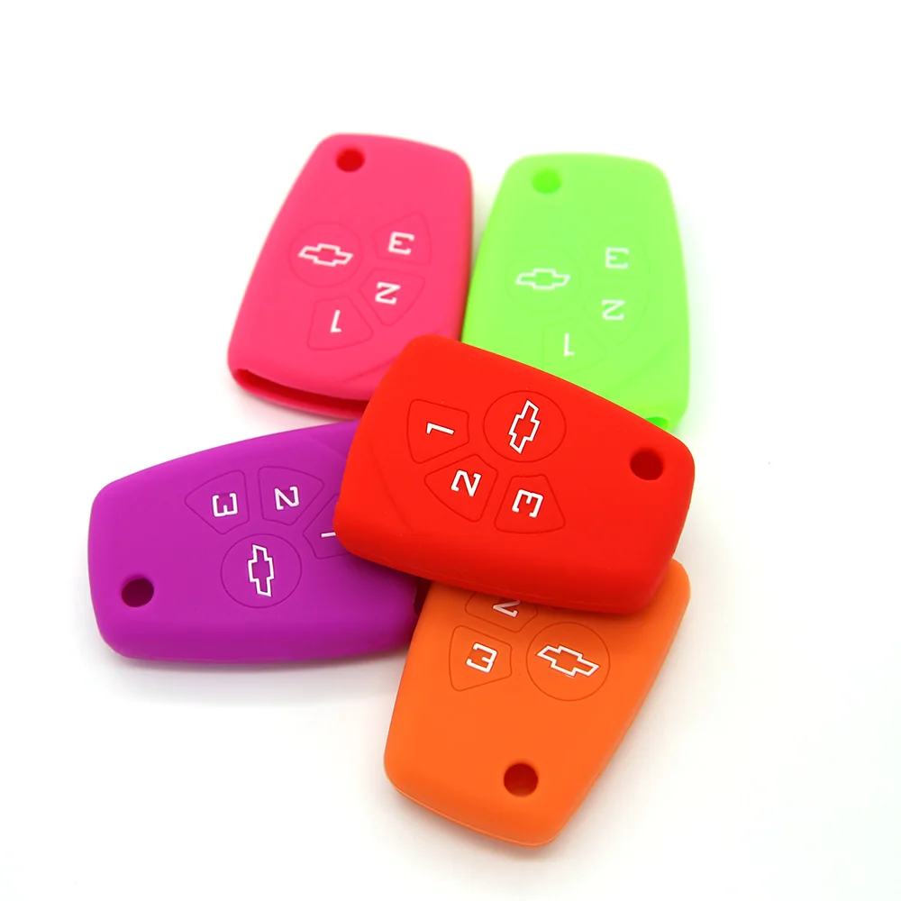 Высококачественные автомобильные аксессуары многоразовые силиконовые защитные чехлы для автомобильных ключей