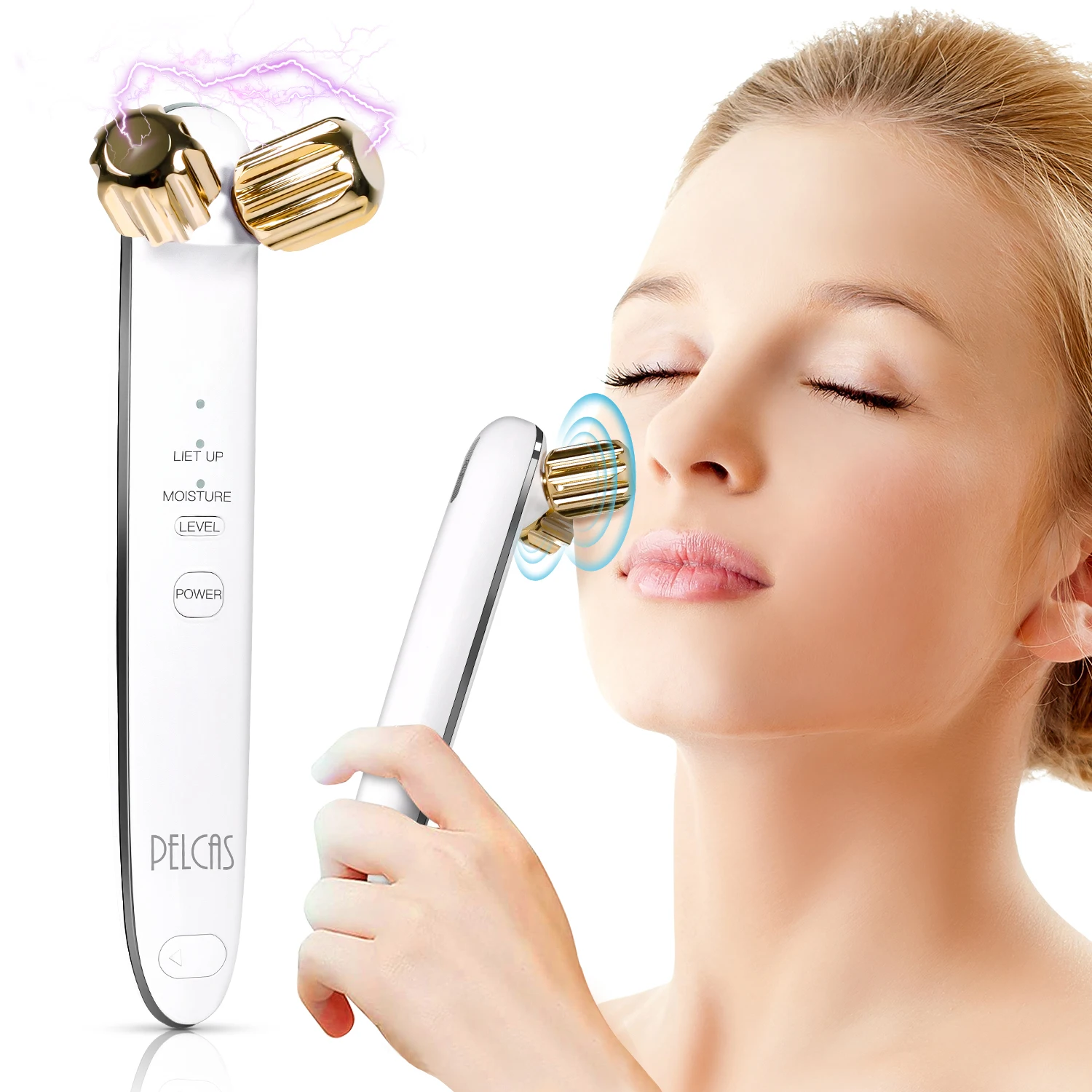 2022 New Arrival portable light therapy  multifunctional skin care  beauty device electric v face massager