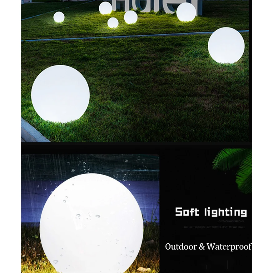 FILLUX LED RGB colorful solar wireless decorative multiple garden hotel courtyard waterproof outdoor landscape lawn light lamp