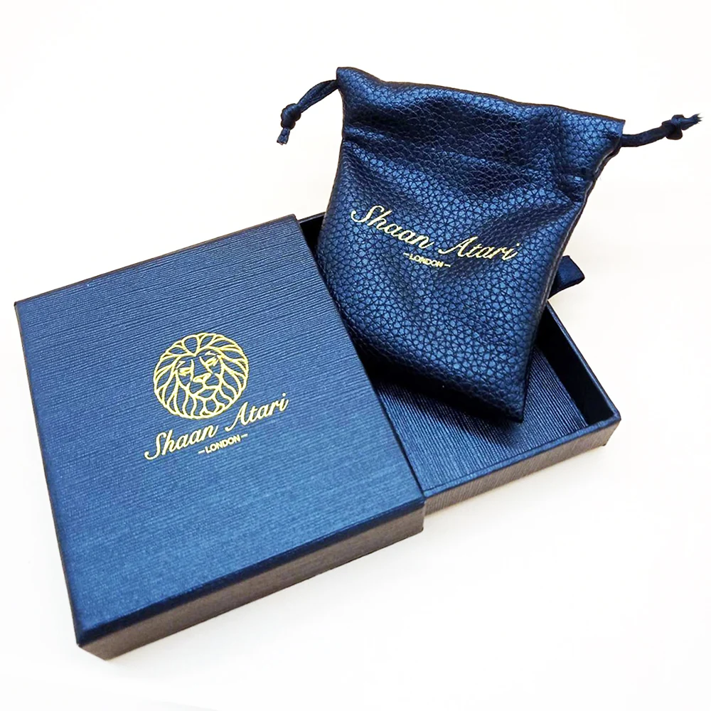 
custom drawstring gift jewellery packaging small leather jewelry pouch bag with logo 