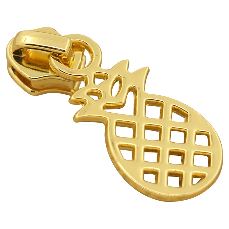 
Creative Clothing Zipper Puller Design Pull Manufacturer Custom #5 Nylon Slider Rainbow Head For Bags 