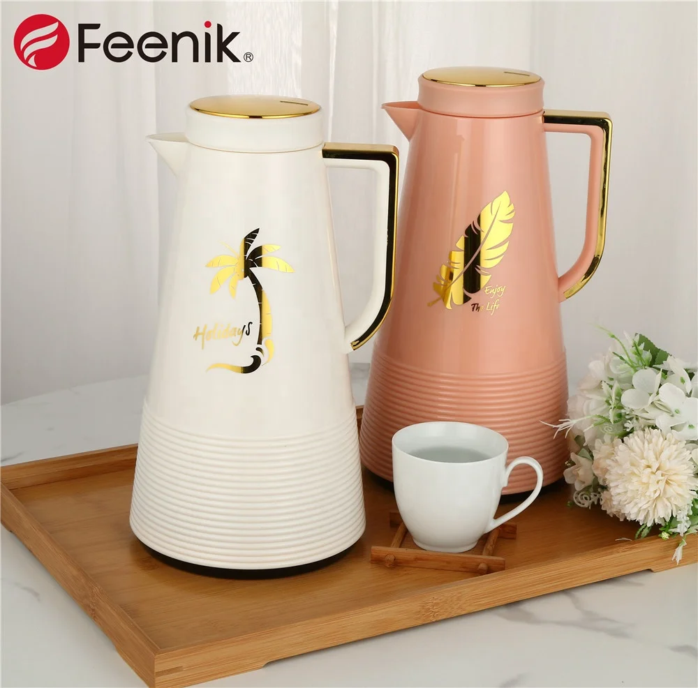 Вакуумный кувшин Feenik, новый обновленный термос для горячей и холодной воды, чая, кофе