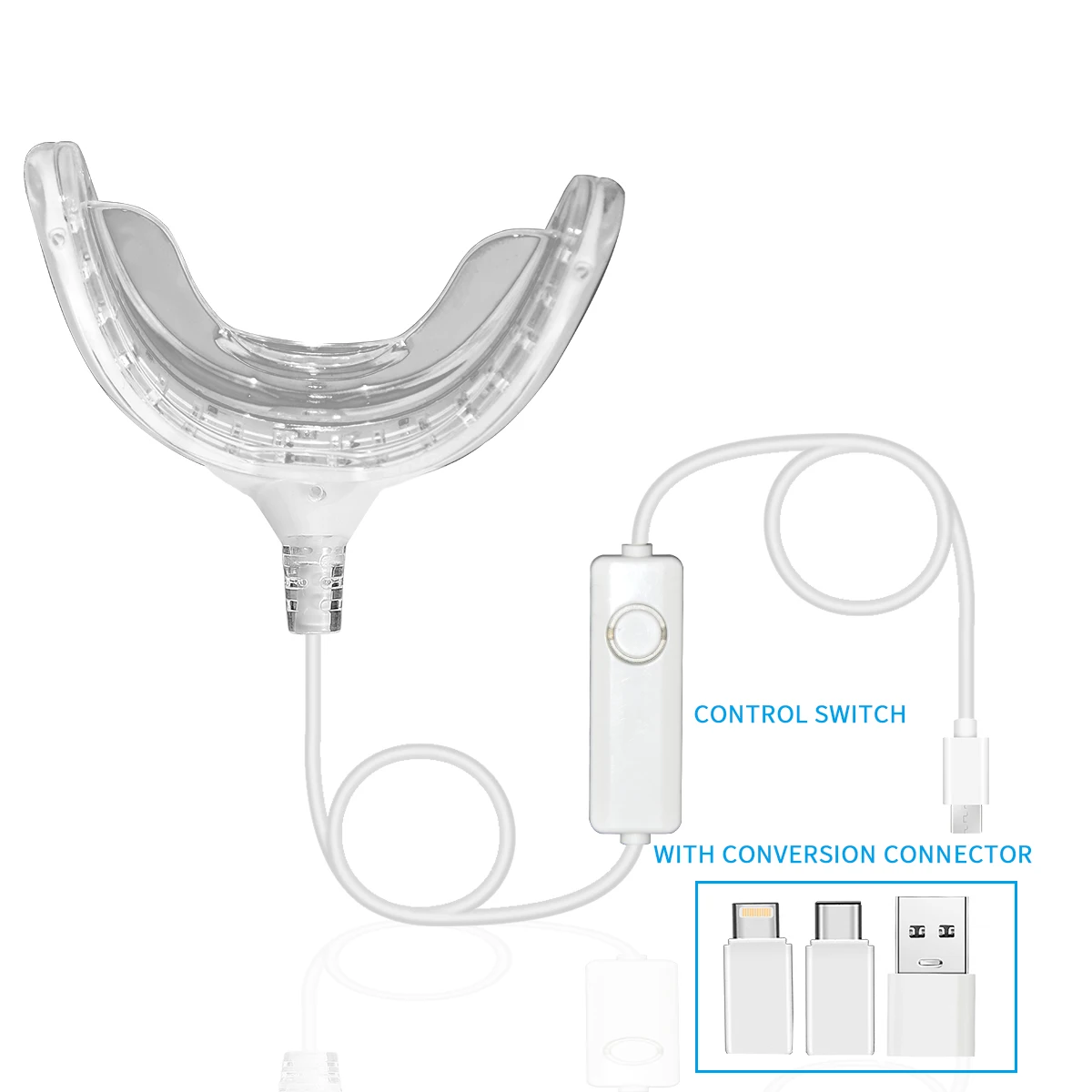 wholesale professional uv dental teeth whitening dual led light mini hand held private label 24 lamp mobile usb