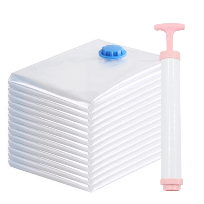 Портативный дорожный вакуумный органайзер для хранения одежды, вакуумный пакет с уплотнением, распродажа