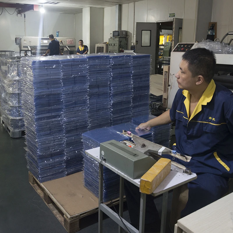 A3 A4 Size Pack Packaging Rigid PVC Sheet Binding Cover Sheets