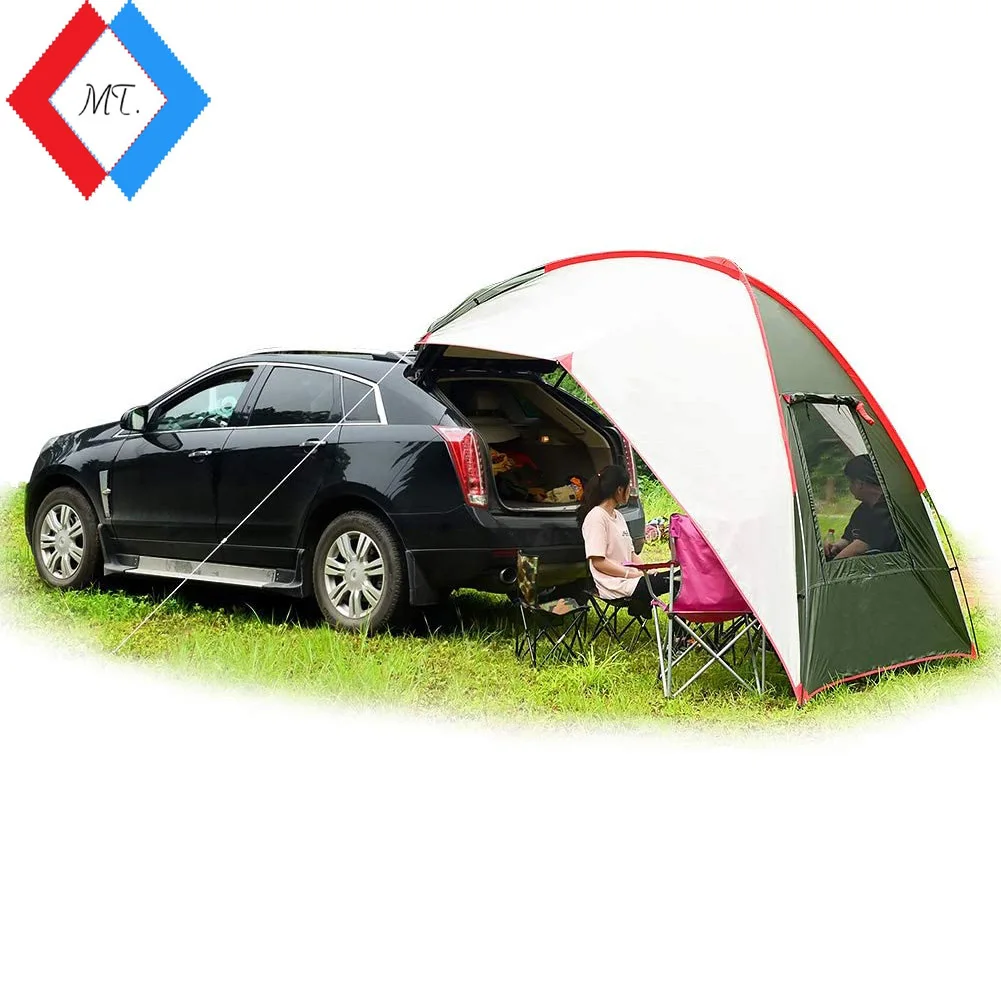 Portable rear Tent Waterproof Auto Canopy Camper Trailer Tent Outdoor Equipment Camping car Tent