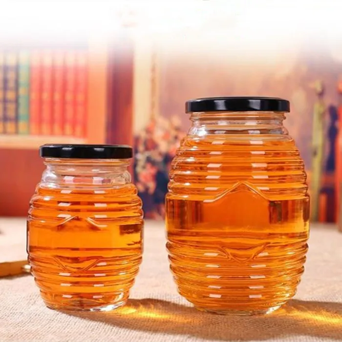 100ml 250ml 500ml 1000ml Glass Skep Jar Honey Jar Glass Honey Bottles Design Style Modern