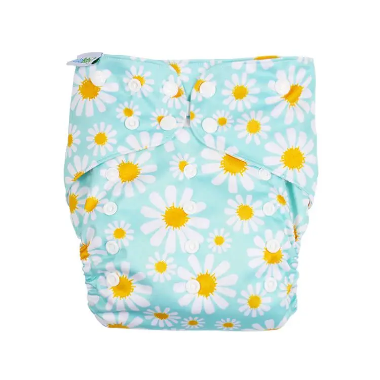 Reusable Eco Recycled Nappies Customizable Pocket Cloth Diapers AWJ For Babies
