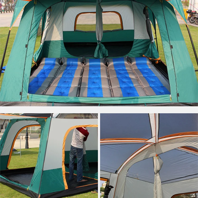Wholesale Tent Two Bedroom One Living Large Size Picnic Large Family Tent 8 Person Outdoor Camping Tents