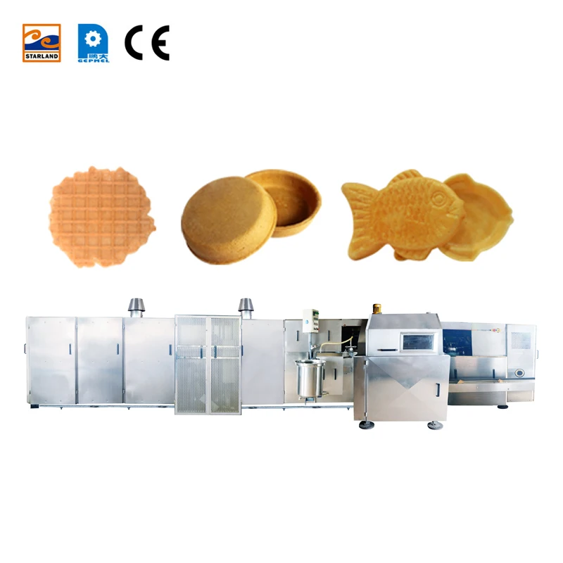 High Power Industrial Automatic Sugar Cone Production Line With Gas System