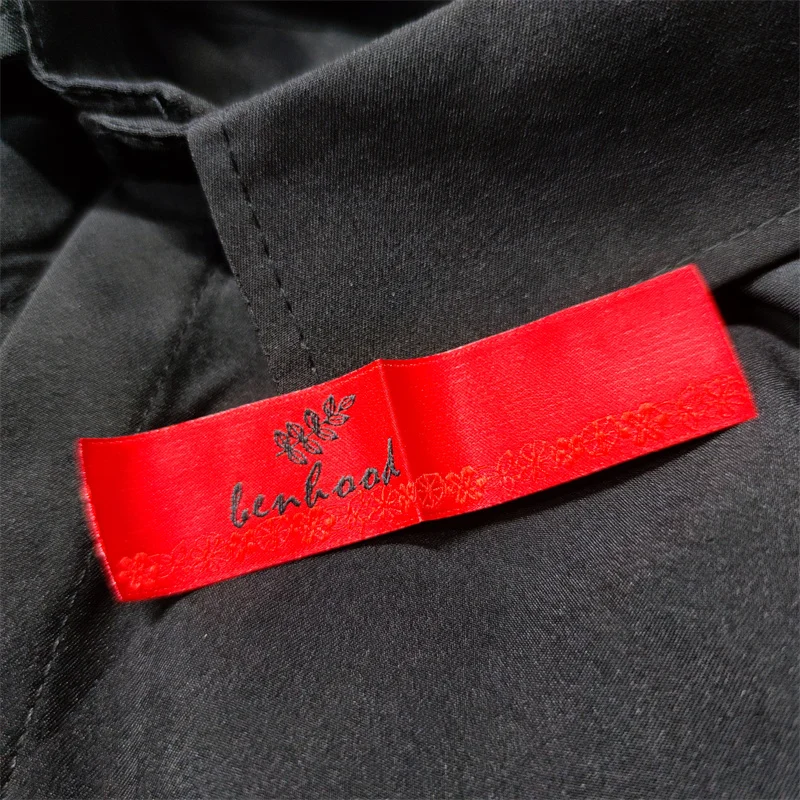 Free Sample Factory Cheap Price Custom Garment Brand Label Garment Brand Label Woven For Clothing