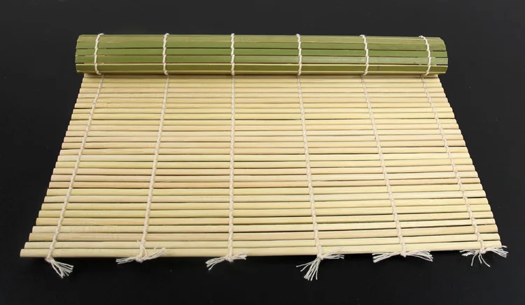 2021 Seaweed Wholesale Green Skin Home Use Desk Tool Mini Rolling Sushi Mat