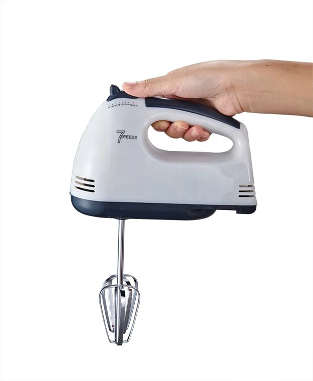 150W  7 Speeds Dough Cake Hand Electric Stand Mixer With 2.0L Stainless Steel SS Mixing Bowls