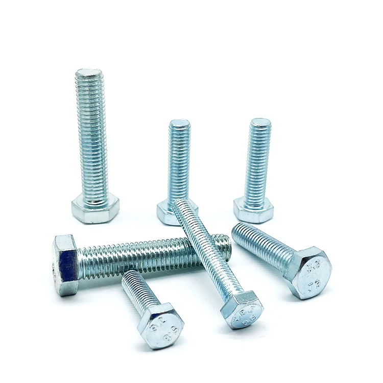 Din933 Stainless Fastener Full Thread Hexagonal Bolt 1/4 Din 933 Hex Head Bolt Manufacturer
