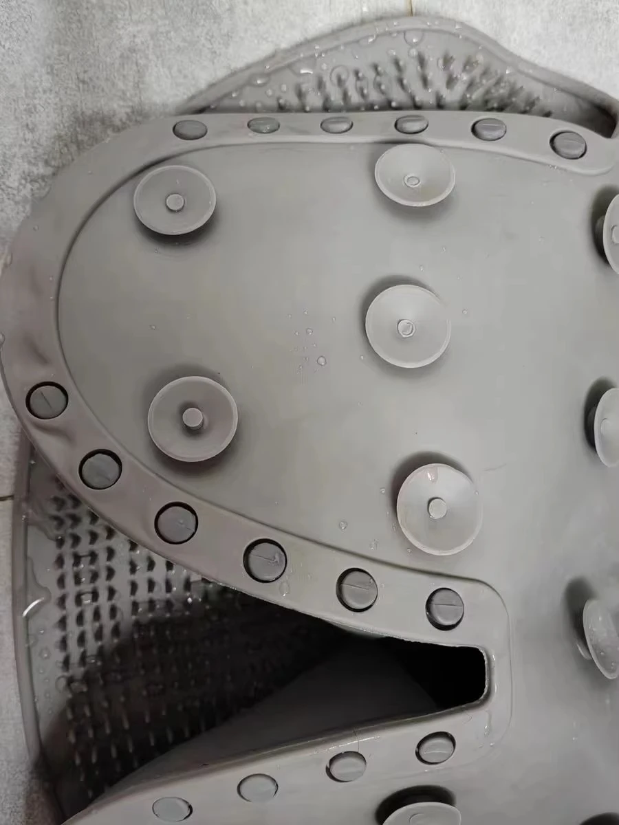 Stylish Bath Mat Non Slip Silicone Bath Mat High Quality Silicone Massage Foot Pad