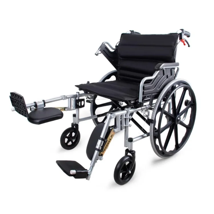 Wholesale hot selling folding wheelchair patient rehabilitation use manual wheelchair lightweight
