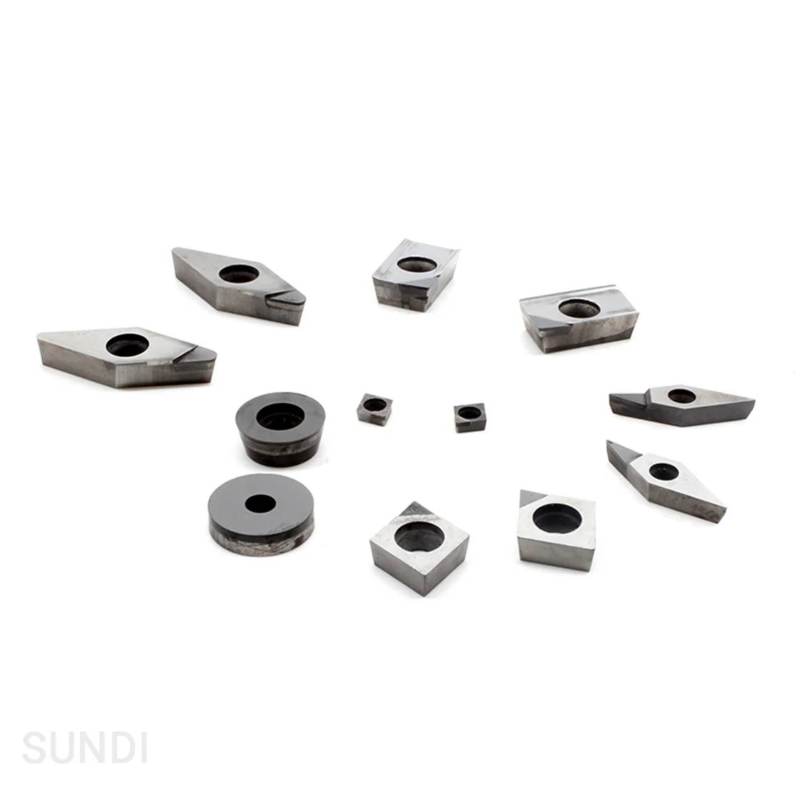 High quality PCD milling cutting tools milling inserts carbide roll PCD face mill inserts