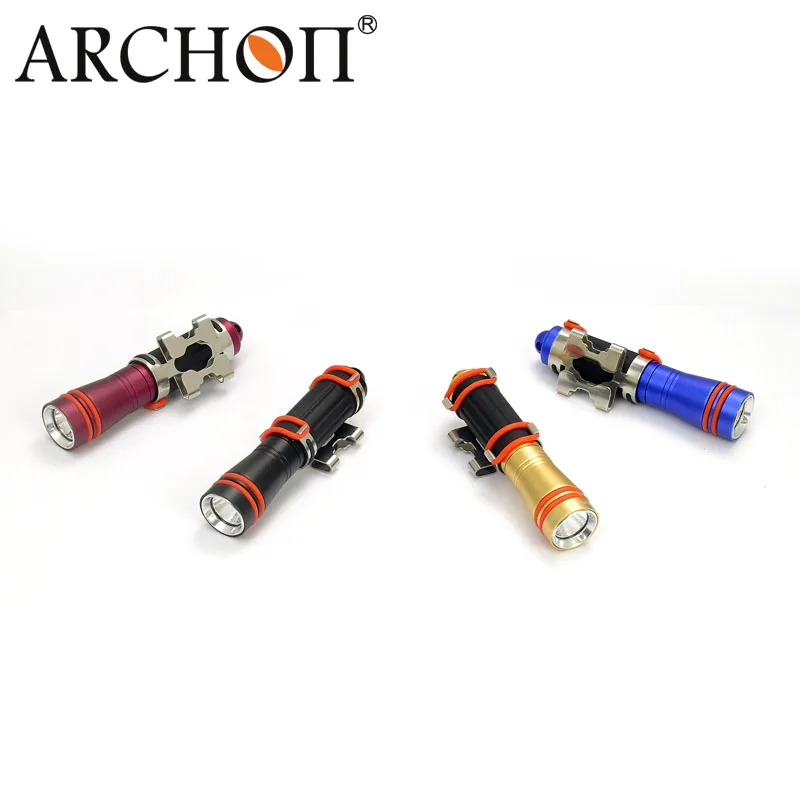 Профессиональный фонарик ARCHON W1A для подводного плавания, оборудование для дайвинга