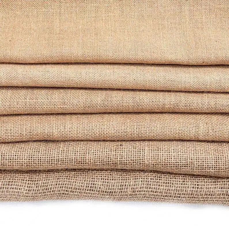 High Quality Hessian Wholesale Jute Fabric Hemp Fabrics Yute Burlap Fabric