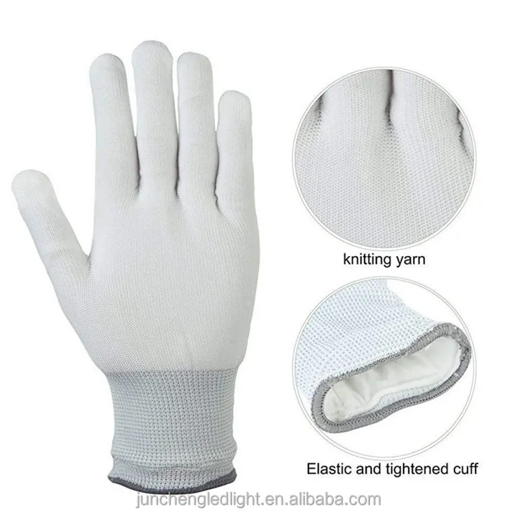 Regalo de Navidad Led Glowing Flashing Gloves