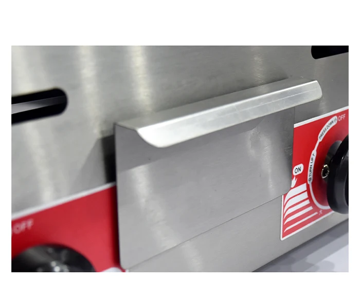 2 in 1 commercial kitchen stainless steel  equipment  Gas  griddle with fryer for sale