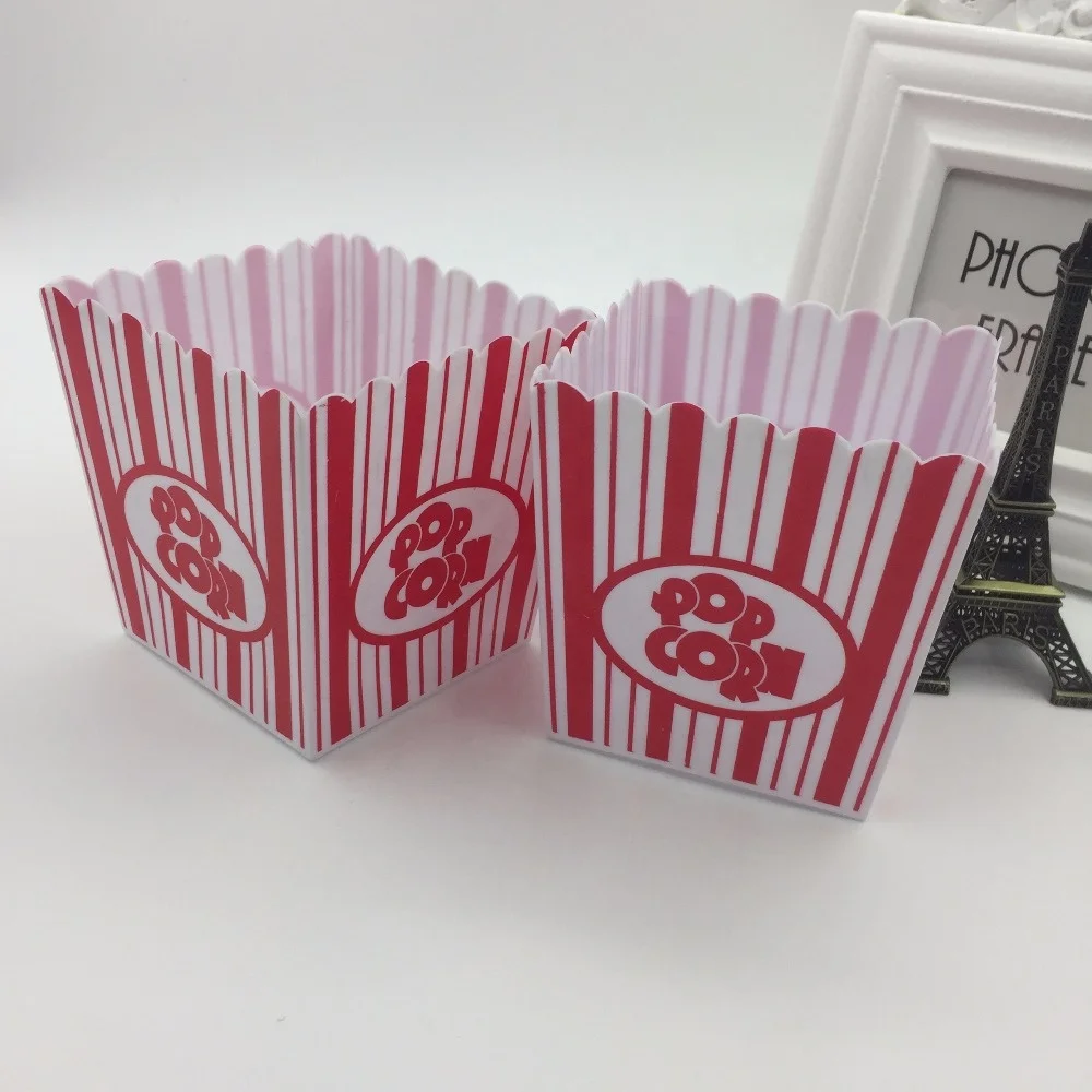 800ml Custom LOGO Printed popcorn bucket cheap popcorn