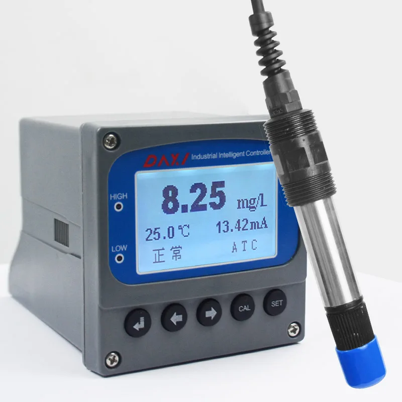 Online-quality control aquaculture dissolved oxygen pH and chlorine