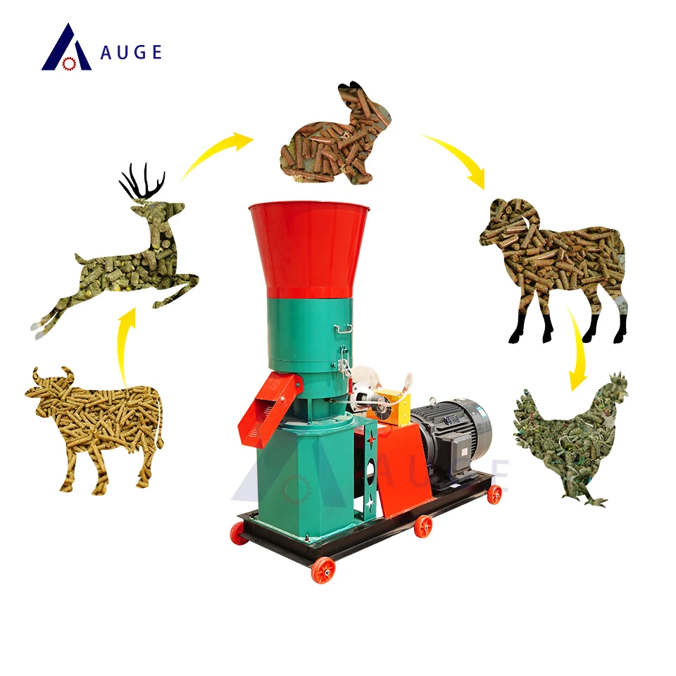 Most Popular Poultry Pallet Making Machine For Animal Feeds High Production Feed Processing Machines
