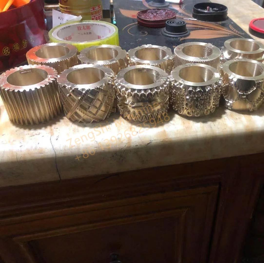 synthetic pu leathers emboss machine