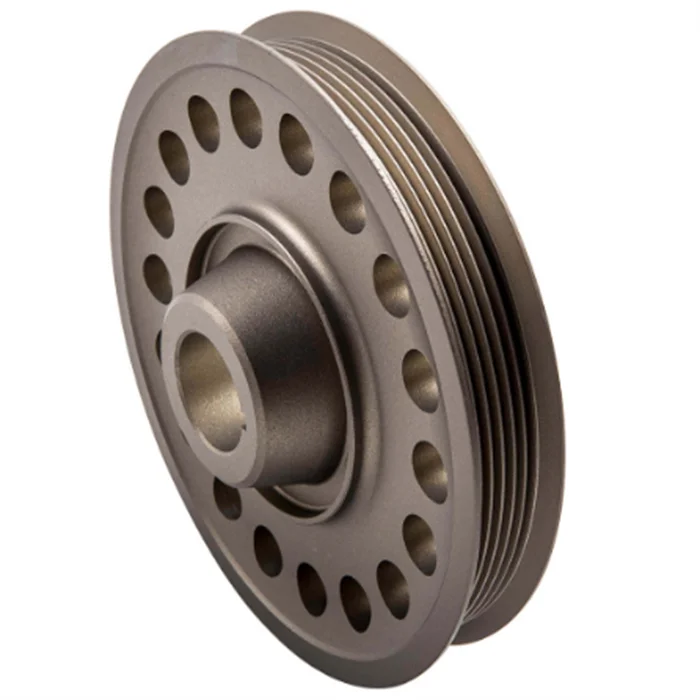 Высокое качество OEM CNC обработанный алюминиевый ключ отверстие коленчатого вала шкив по вашему дизайну