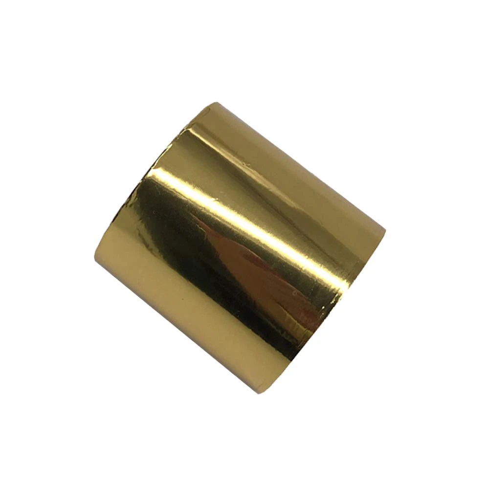 8CM*120M Golden or Silver Color Hot Foil Stamping Paper Suit For Stamp Machine DIY LOGO Economy