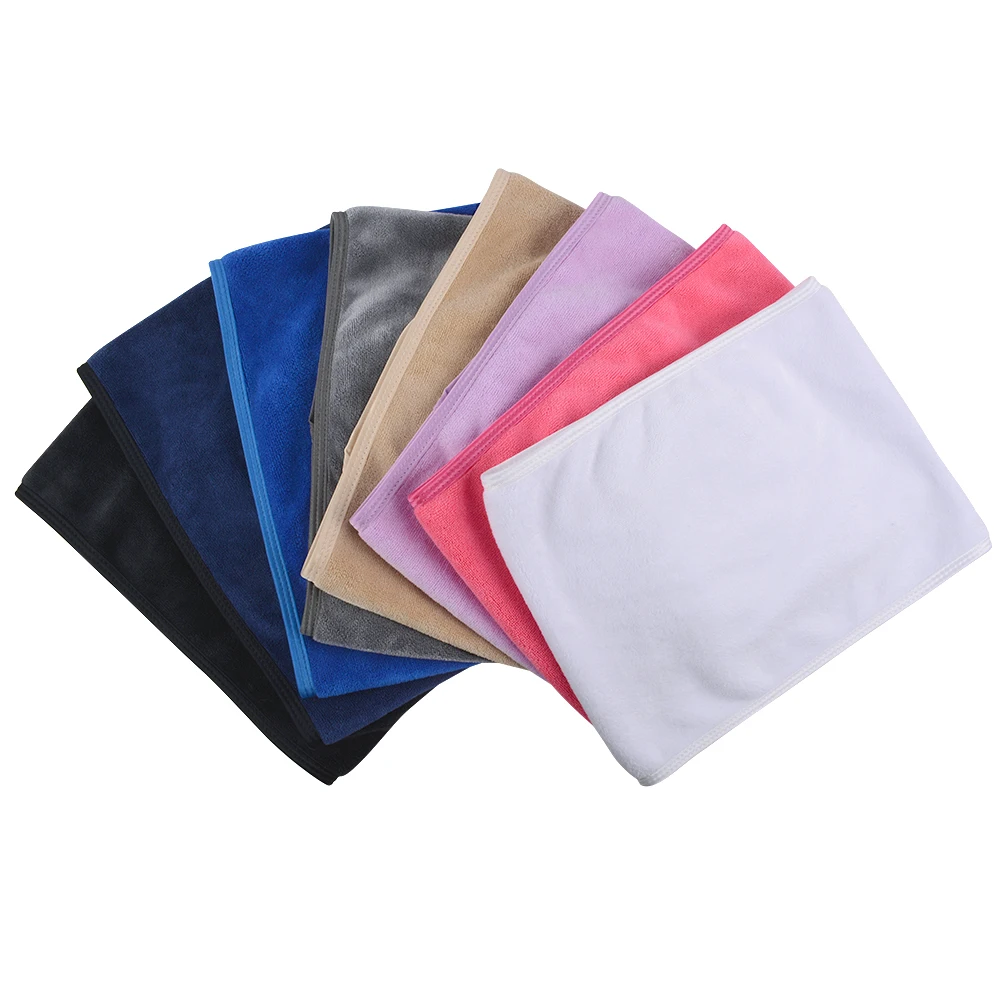 Wholesale Custom Logo Cover Turban Bath Bed Towel Beauty Bath Skirt Suit  Microfiber Beauty Salon Spa Towel Set