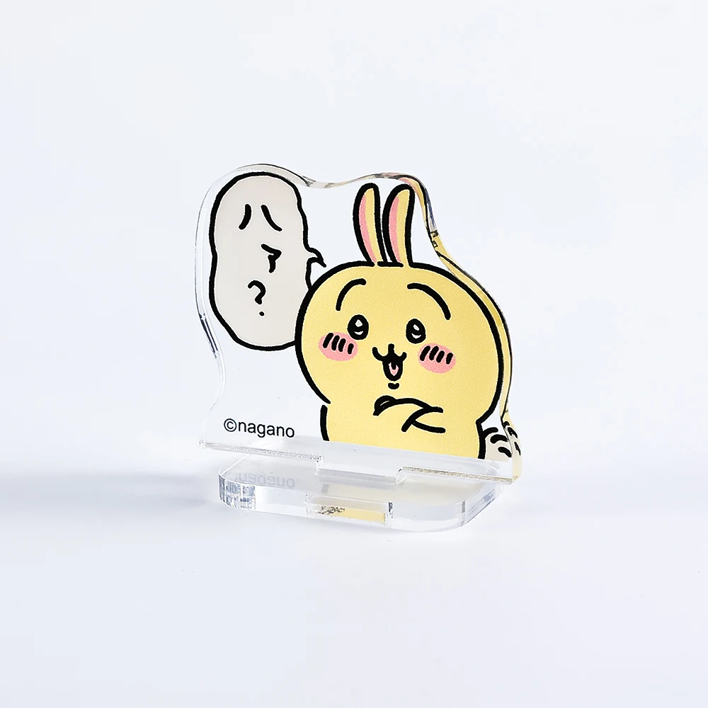 CNAWO Logo Custom Clear Acrylic Standee Wholesale Printing Cartoon Anime Transparent Keychains Standee For Promotional