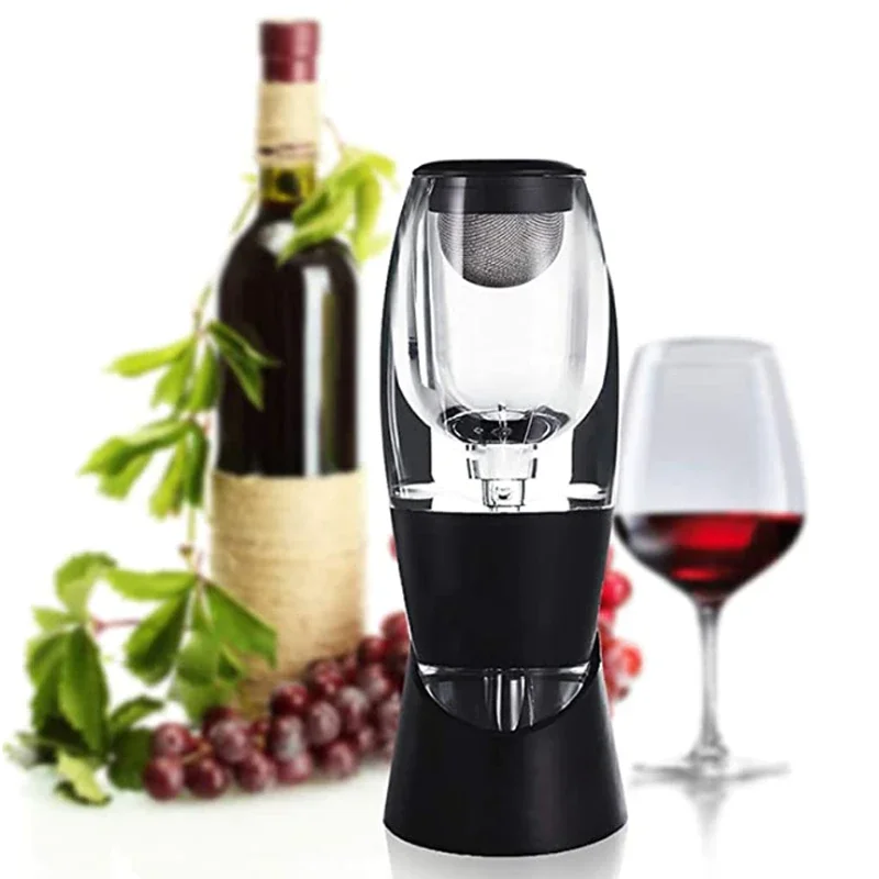 Food Grade Hot Sale Essential Magic Decanter Pourer Aerator Red Wine Aerator With Filter