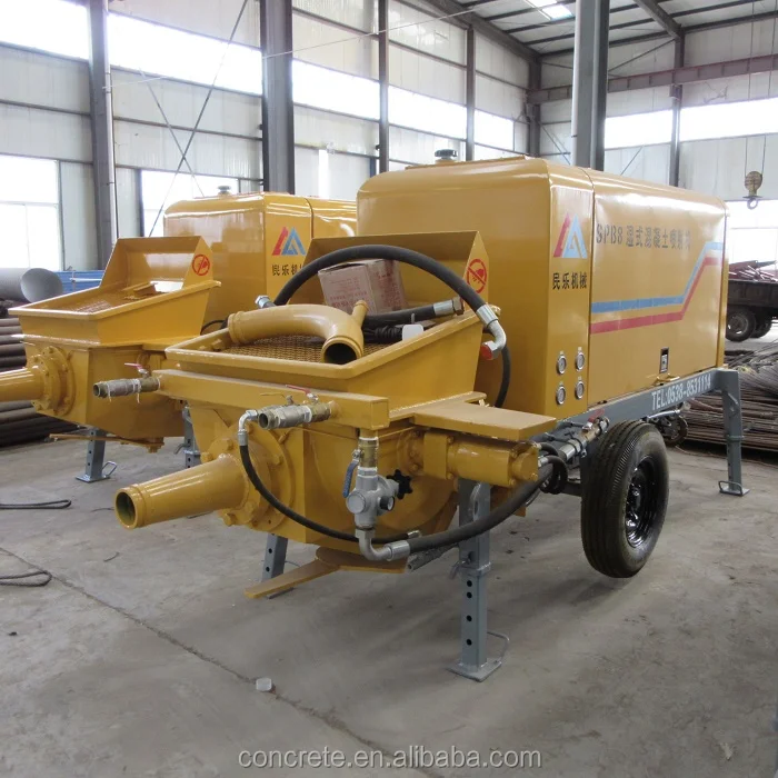 Guaranteed small diesel wet shotcrete machine concrete sprayer SPB8