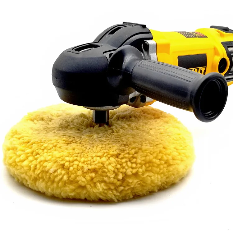 3m Car Polishing Pad 9 inch Wool Wheel Polishing Pad Car Sponge Discs Kit for Car Polisher Drill Adapter Auto Detailing