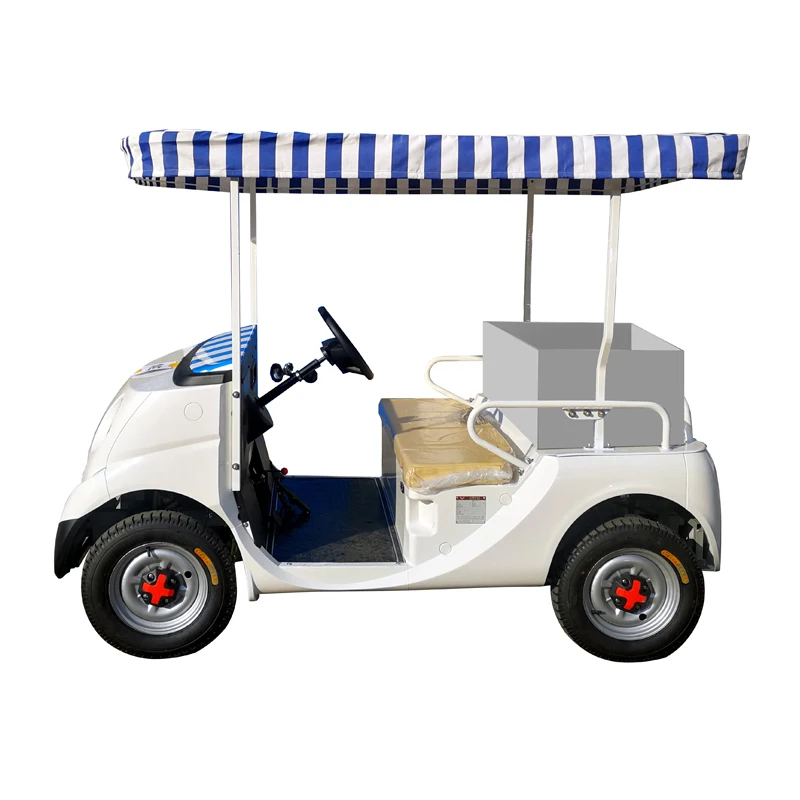 High quality mobility scooter for golf course 4 wheels single seat electric golf cart